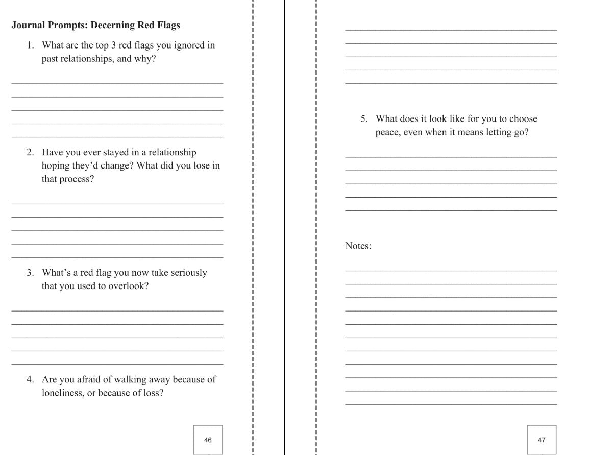 Dating With Purpose: A Self-Guided Journal for Women Pursuing Love Through Faith and Purpose