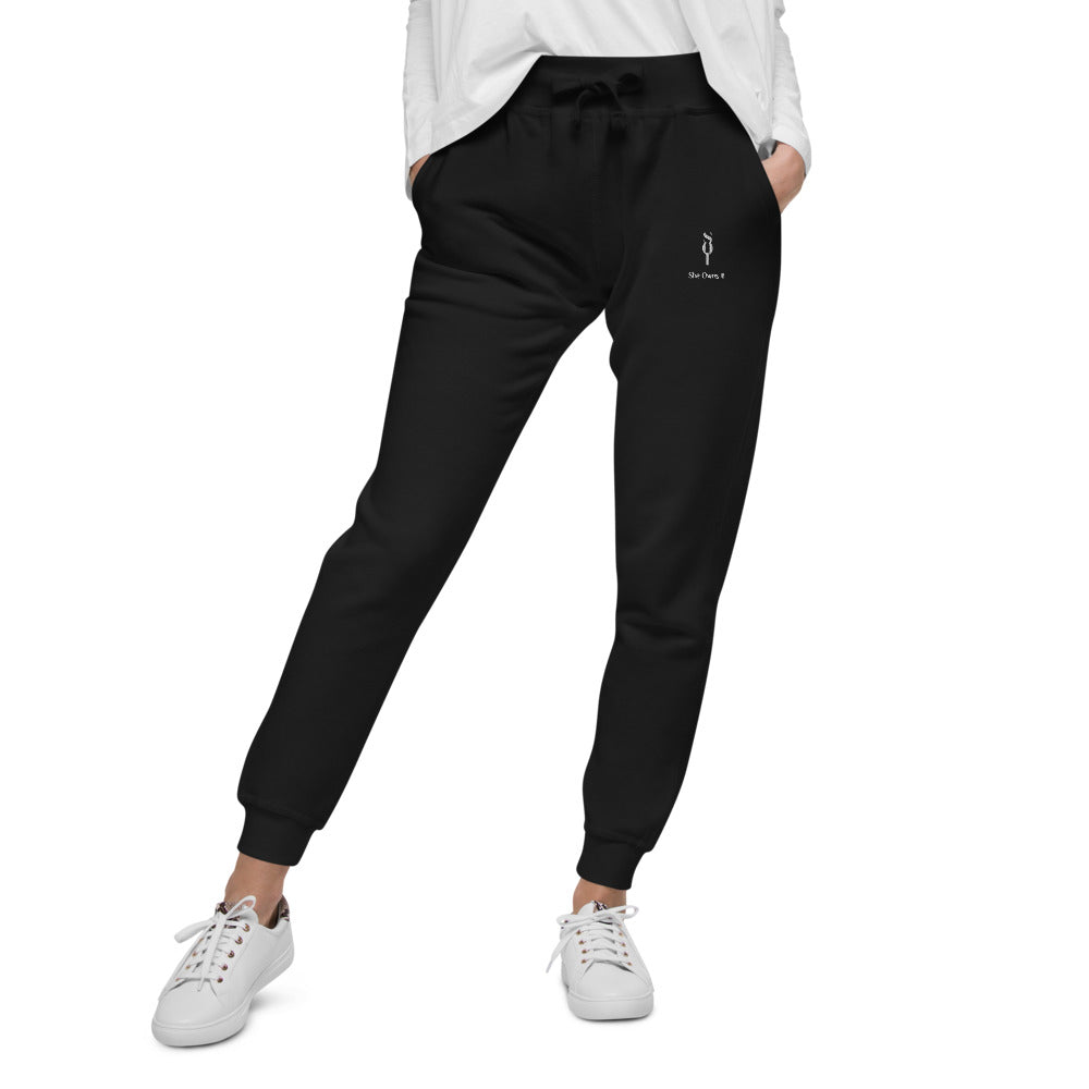 Soft SOI (embroidery) fleece sweatpants