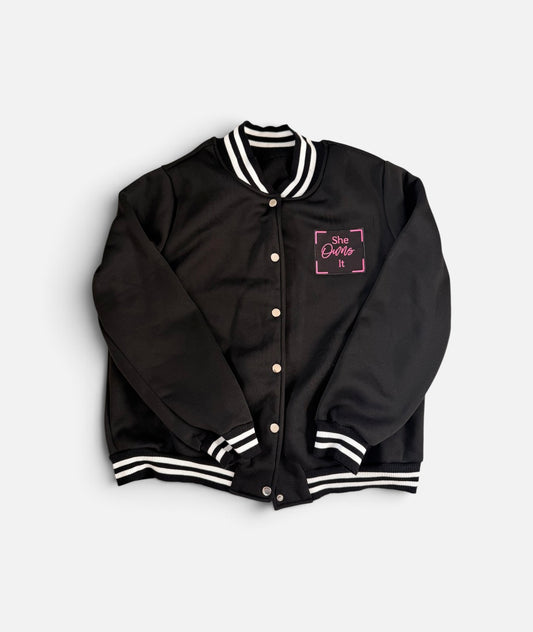 Breast Cancer Varsity Jacket