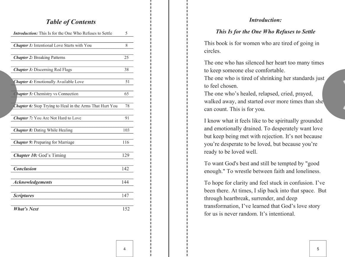 Dating With Purpose: A Self-Guided Journal for Women Pursuing Love Through Faith and Purpose