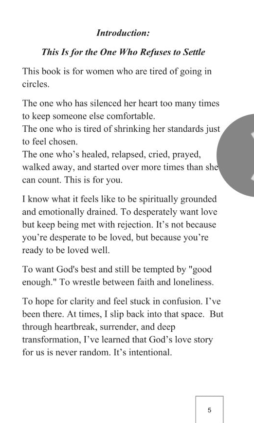 Dating With Purpose: A Self-Guided Journal for Women Pursuing Love Through Faith and Purpose : Signed Copy