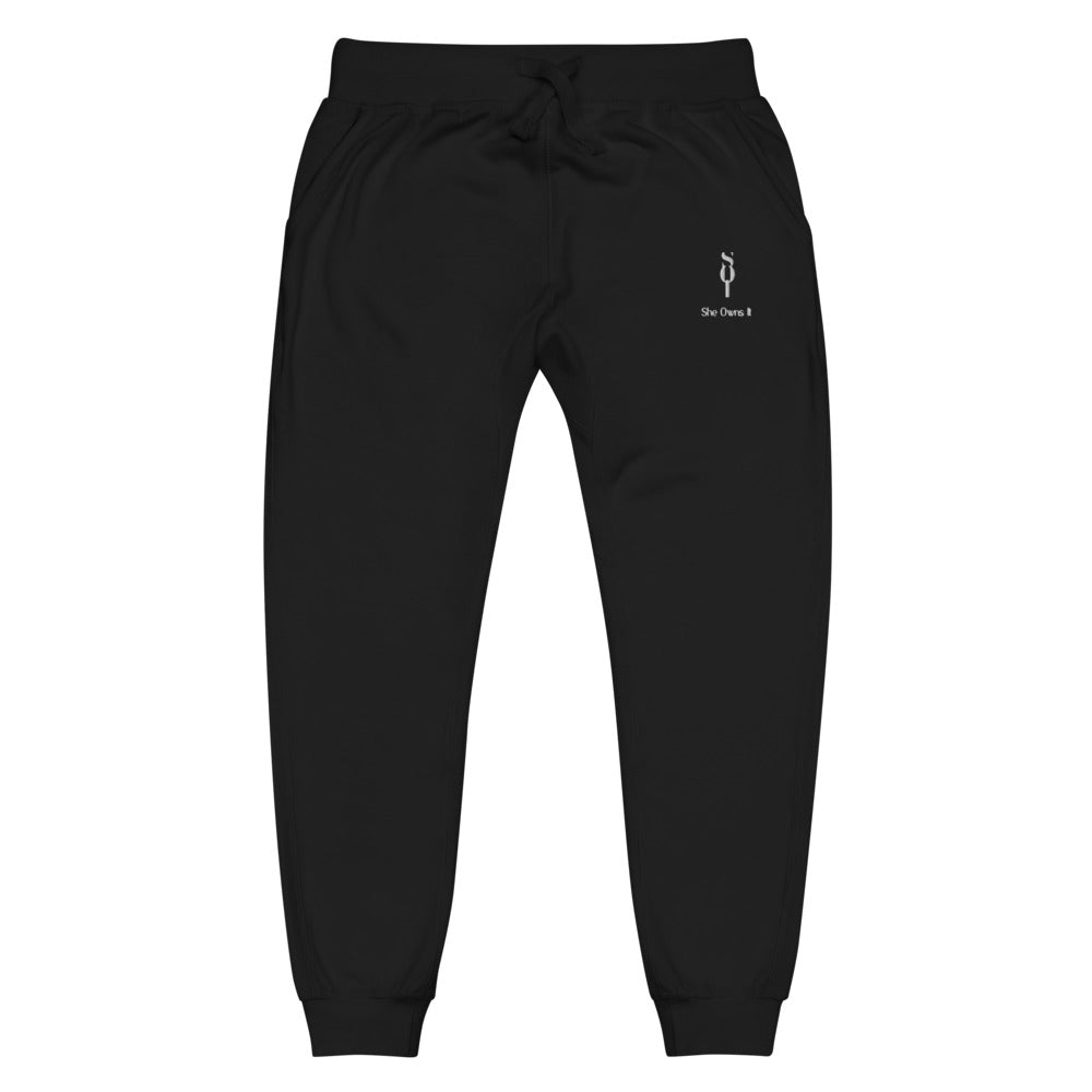 Soft SOI (embroidery) fleece sweatpants