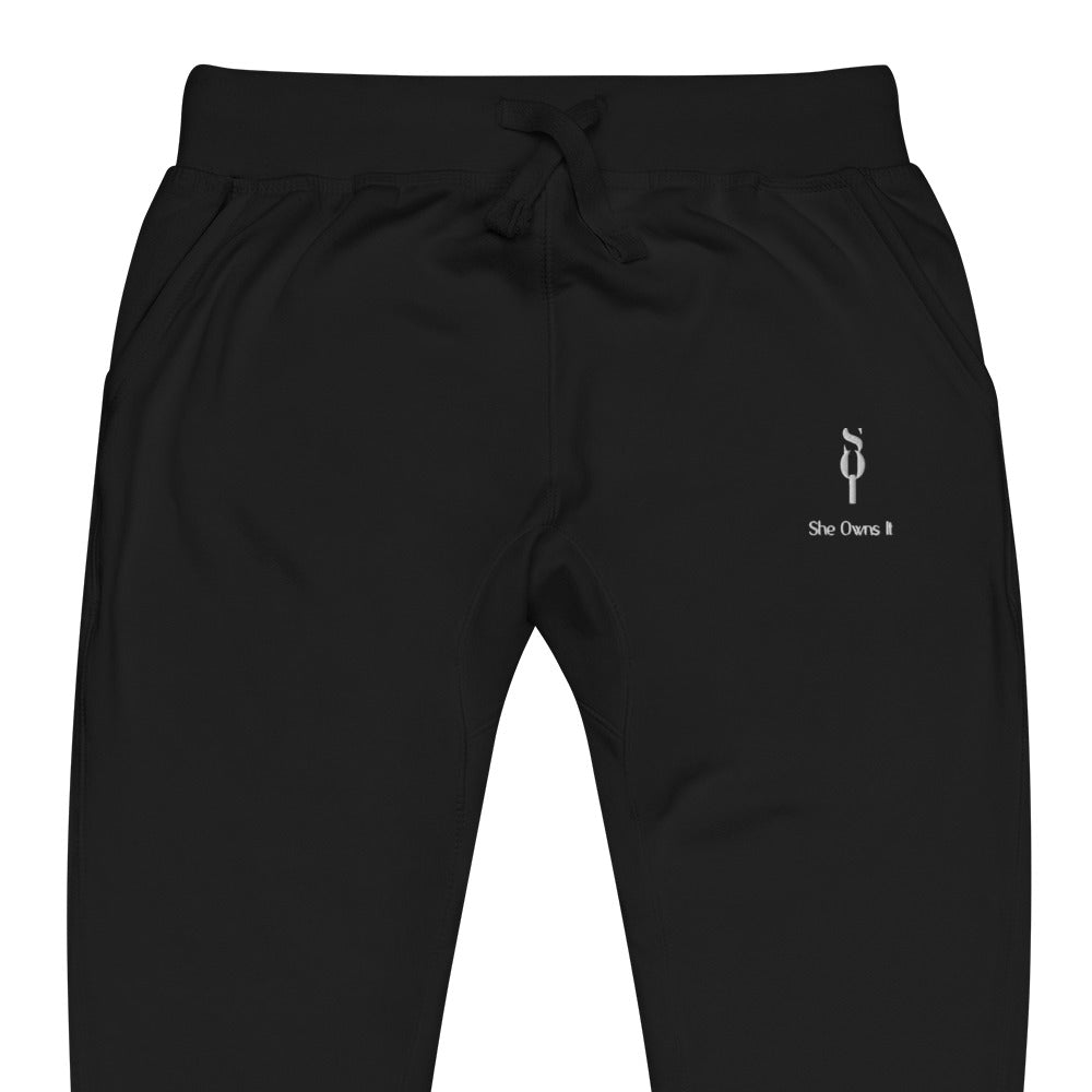 Soft SOI (embroidery) fleece sweatpants